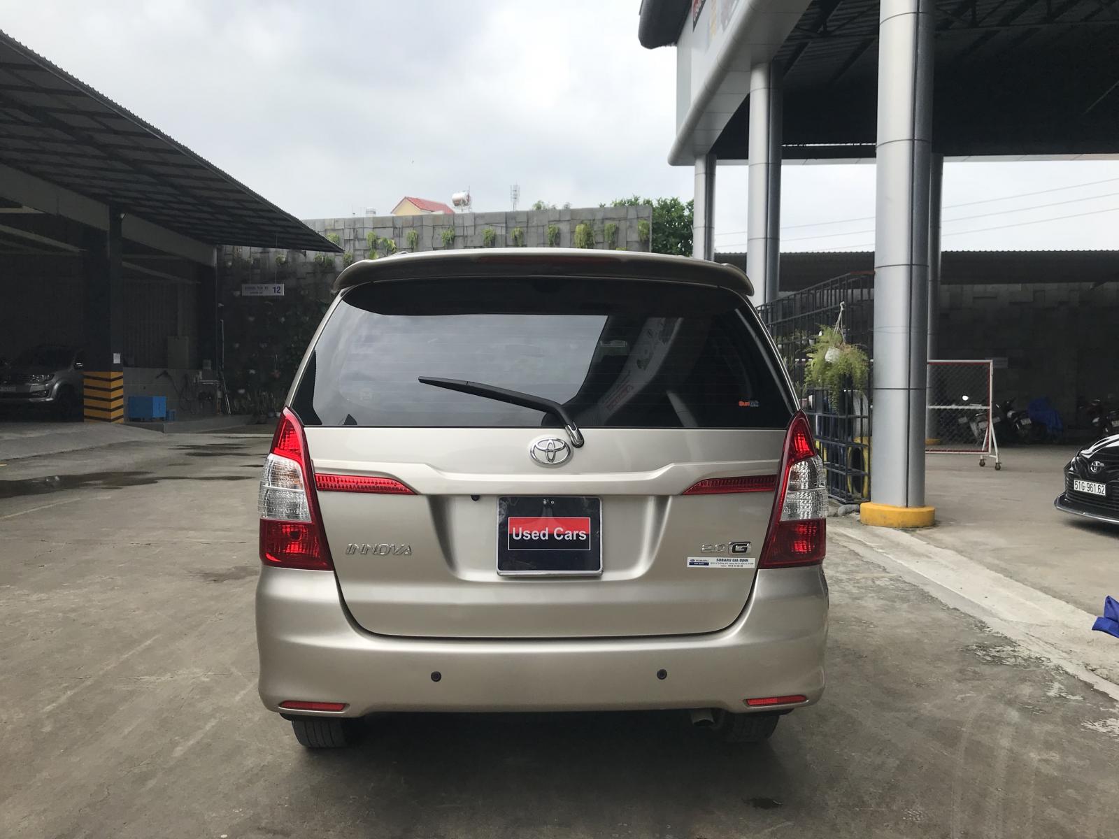 Toyota Innova G 2014 - Bán Toyota Innova G đời 2014, màu nâu vàng siêu chất máy móc cực em, giá siêu đẹp