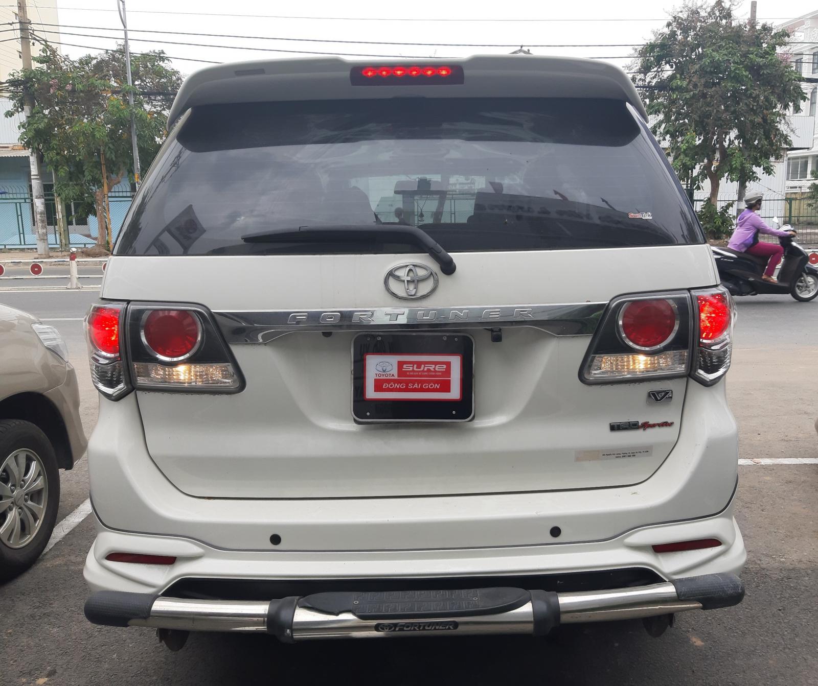 Toyota Fortuner   2016 - Bán xe Toyota Fortuner 2.7V(4*4) sản xuất 2016, màu trắng