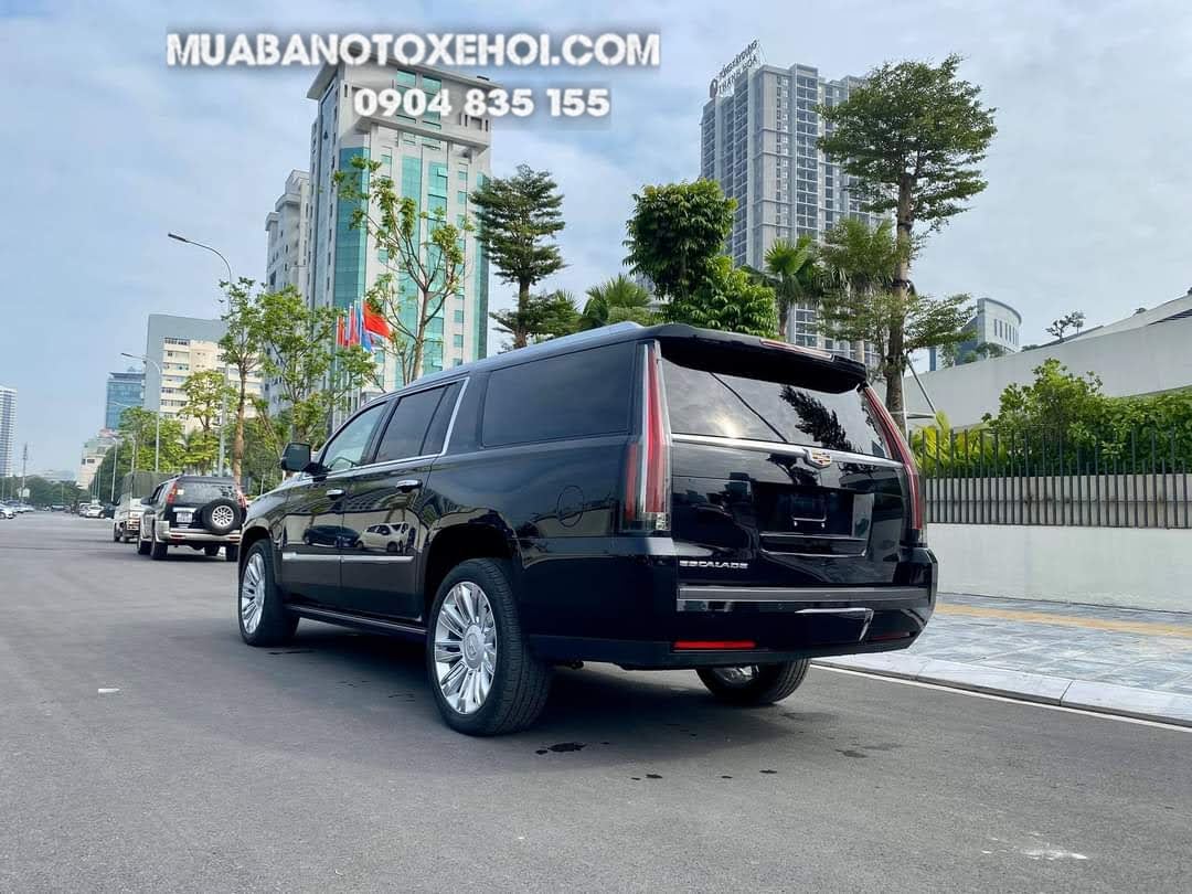 Cadillac Escalade Pnatinum 2016 - Cadillac Escalade ESV Platinum 2016 màu đen, đẹp như mới