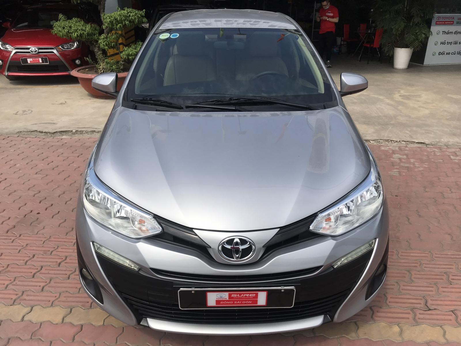 Toyota Vios 2019 - Xe Toyota Vios E MT 2019, màu bạc, biển SG, xe đẹp như mới - giá cực mềm