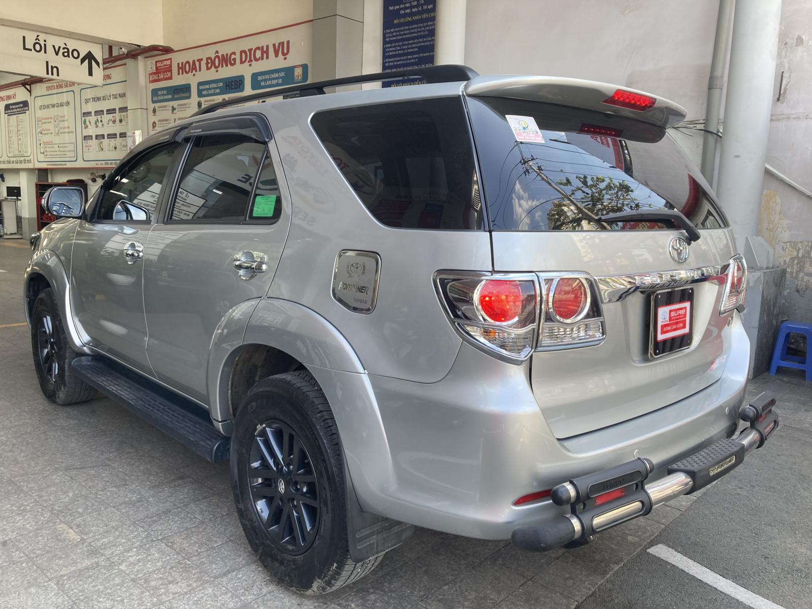 Toyota Fortuner 2.4G 2016 - Bán Toyota Fortuner 2.4G 2016, màu bạc, siêu hiếm -Xe mới lướt 42000km