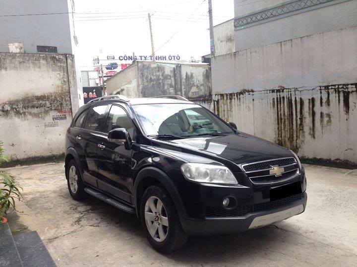 Chevrolet Captiva 2009 - Gia đình mình cần bán Chevrolet Captiva 2009 LTZ, tự động, màu đen