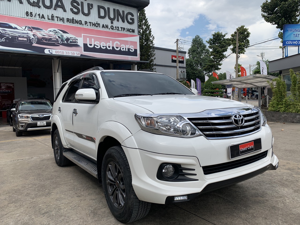 Toyota Fortuner   2016 - Bán Toyota Fortuner 2.7V TRD bản thể thao năm 2016, màu trắng siêu chất - giá tốt