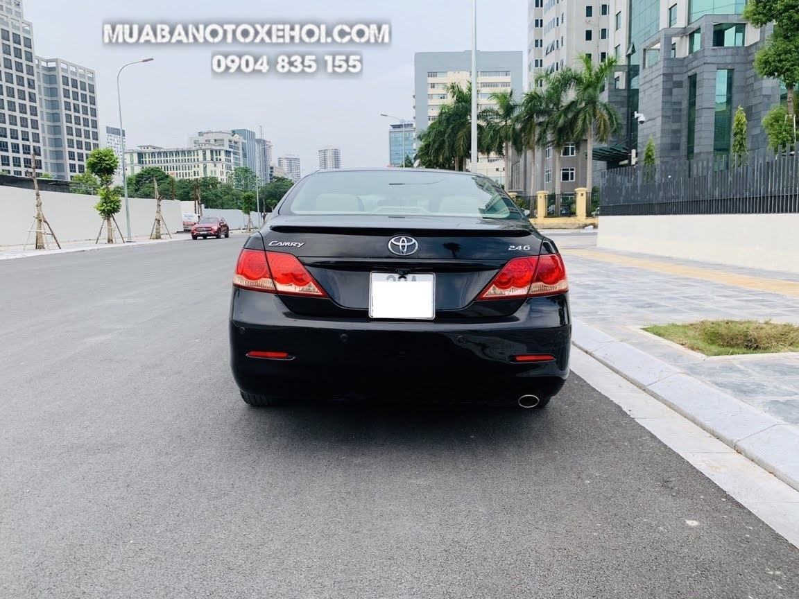 Toyota Camry 2.4G 2008 - Toyota Camry 2.4 2008 màu đen, cực mới