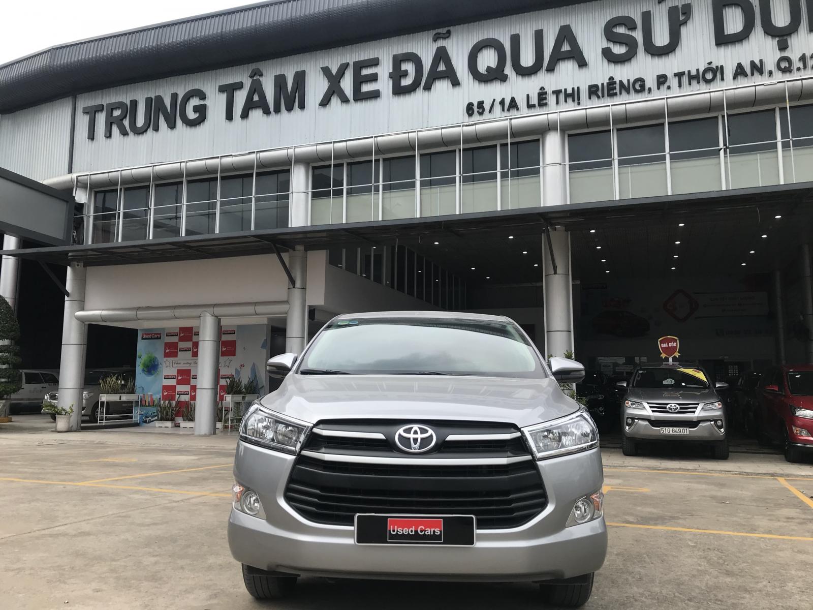 Toyota Innova 2018 - Cần bán xe Toyota Innova 2.0 G AT năm 2018, màu bạc