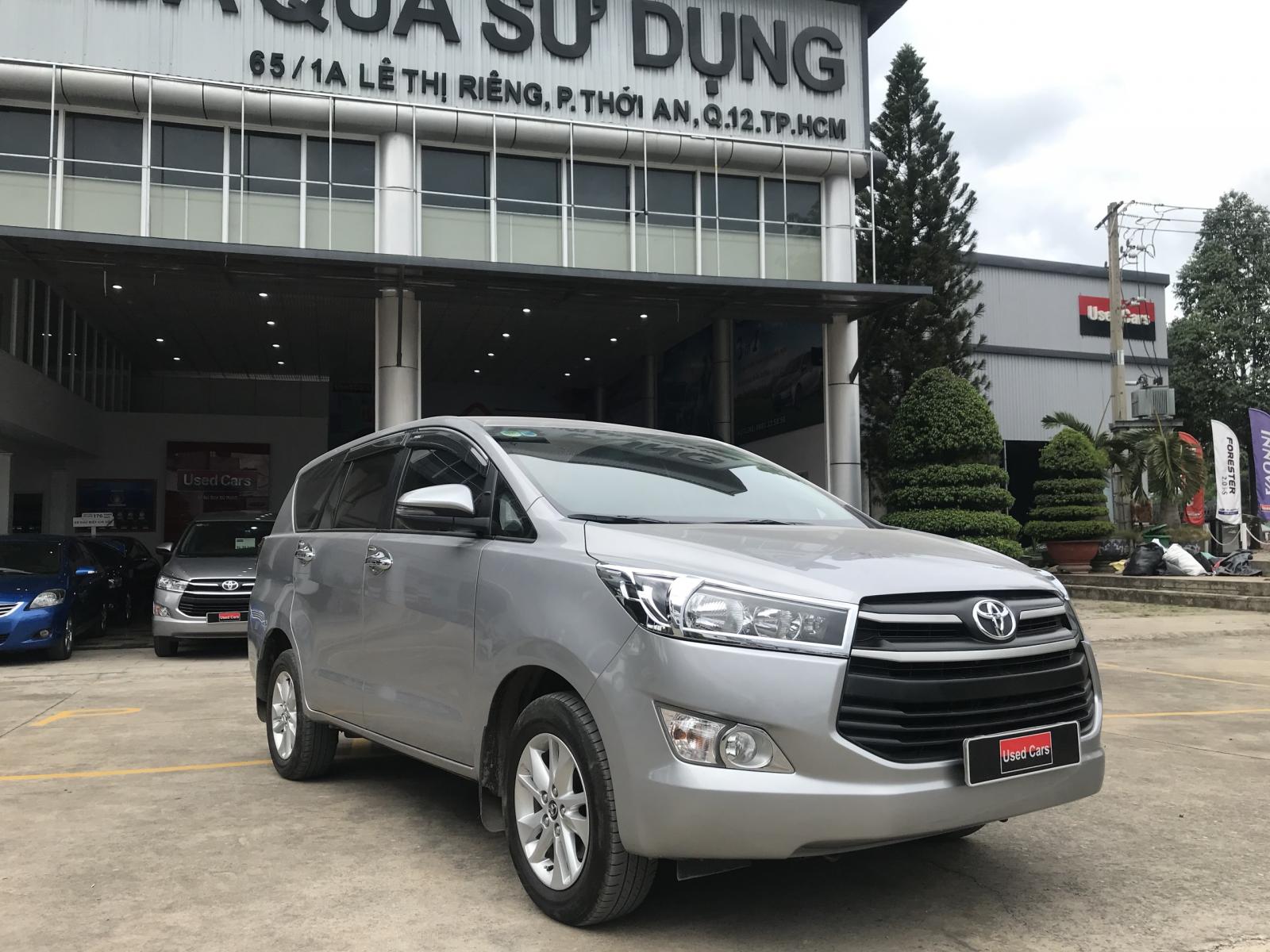 Toyota Innova 2018 - Cần bán xe Toyota Innova 2.0 G AT năm 2018, màu bạc