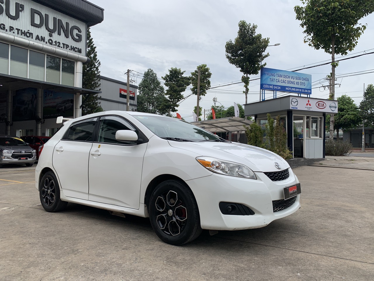 Toyota Toyota khác 2008 - Cần bán Toyota Matrix 1.8AT đời 2008, màu trắng, nhập khẩu Canada chuẩn chỉ 52.000km