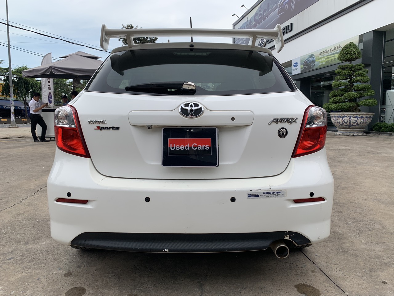 Toyota Toyota khác 2008 - Cần bán Toyota Matrix 1.8AT đời 2008, màu trắng, nhập khẩu Canada chuẩn chỉ 52.000km