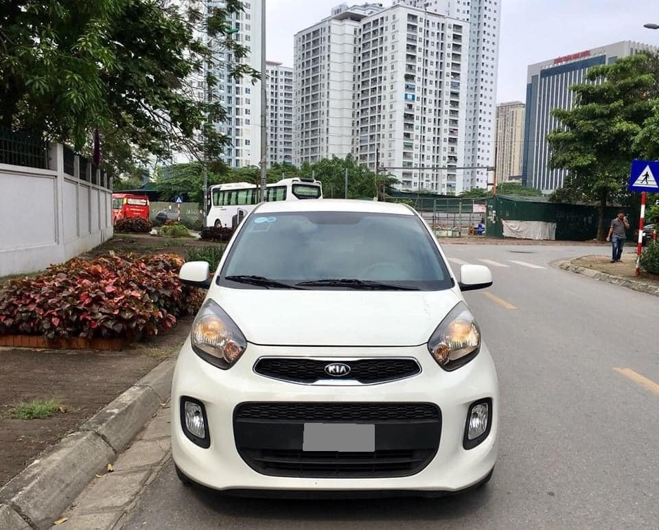 Kia Morning 2019 - Em cần bán Kia Morning 2019, máy 1.2, số sàn, màu trắng tinh