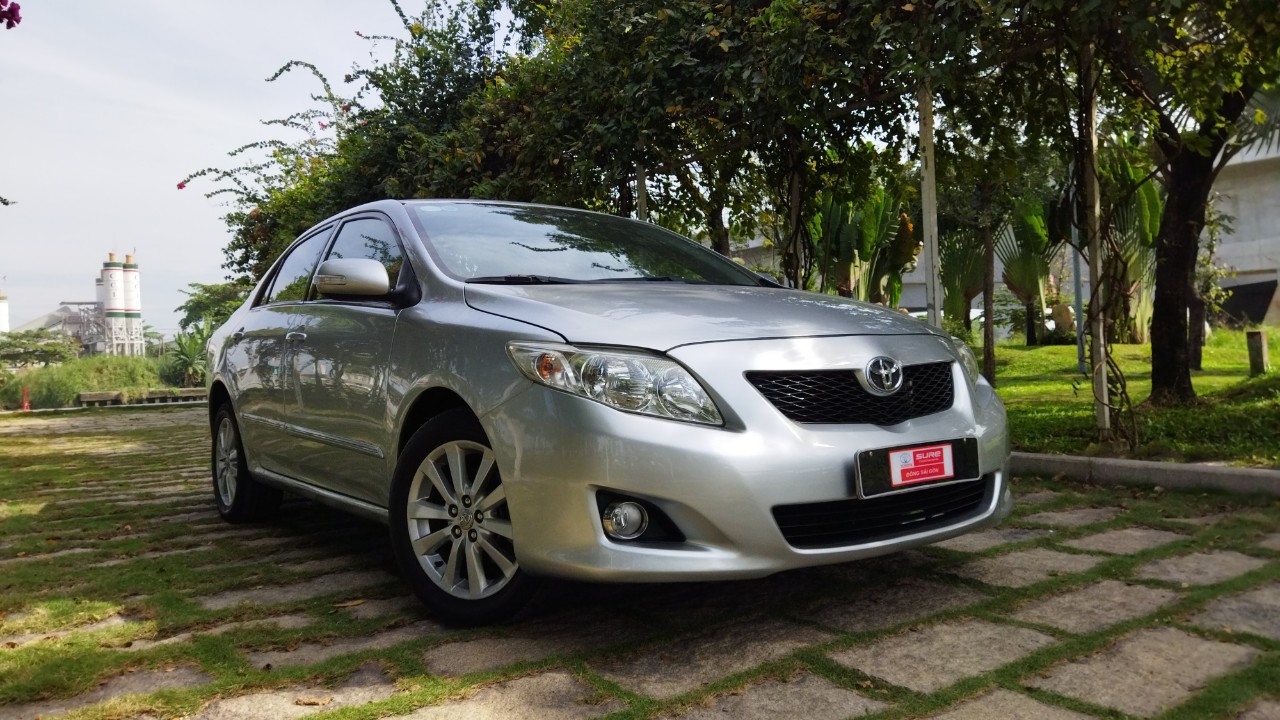 Toyota Corolla altis 2010 - Cần bán lại xe Toyota Corolla altis 2.0V đời 2010, màu bạc, biển SG 4 số - chuẩn chỉ 144.000km