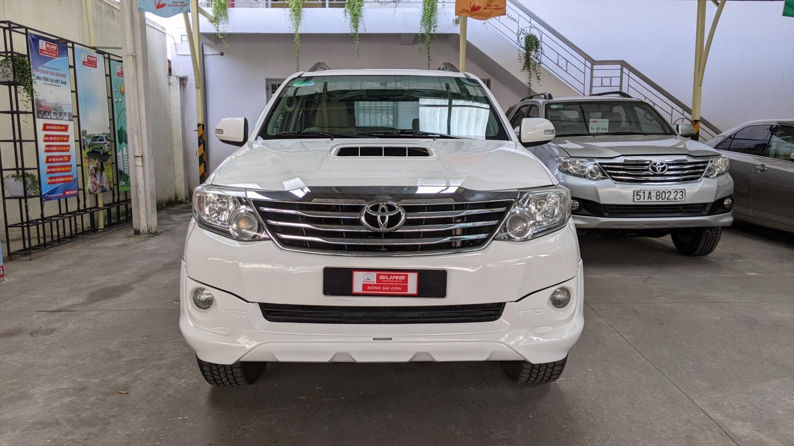 Toyota Fortuner 2.4G 2016 - Cần bán lại xe Toyota Fortuner 2.4G sản xuất 2016, màu trắng