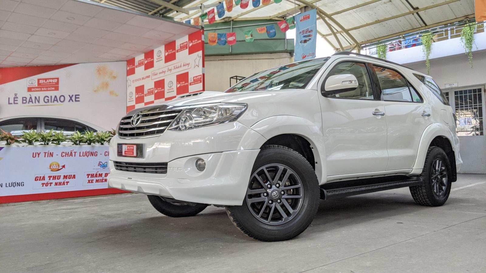 Toyota Fortuner 2.4G 2016 - Cần bán lại xe Toyota Fortuner 2.4G sản xuất 2016, màu trắng