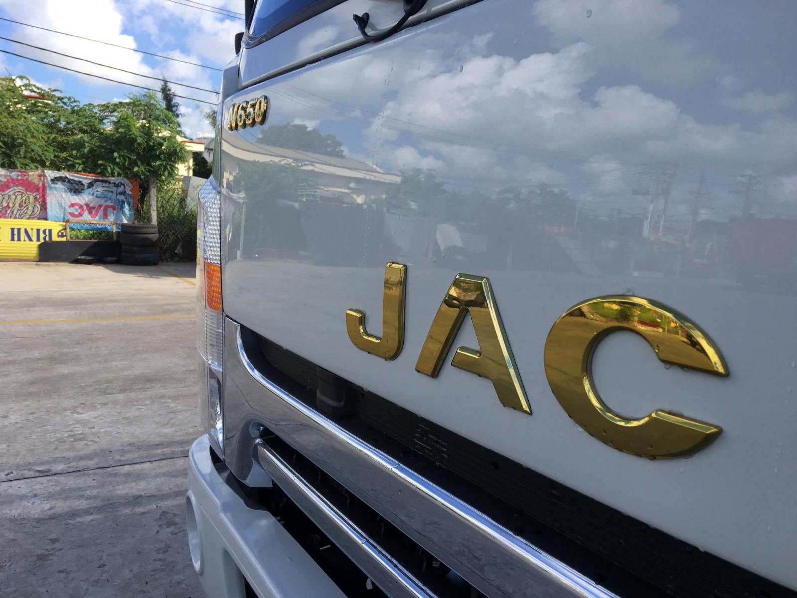 Xe tải 5 tấn - dưới 10 tấn 2021 - Xe tải Jac N650 Plus mẫu mới, xe tải Jac 6.5 tấn trả góp, giá xe tải Jac 6T5 công nghệ Mỹ