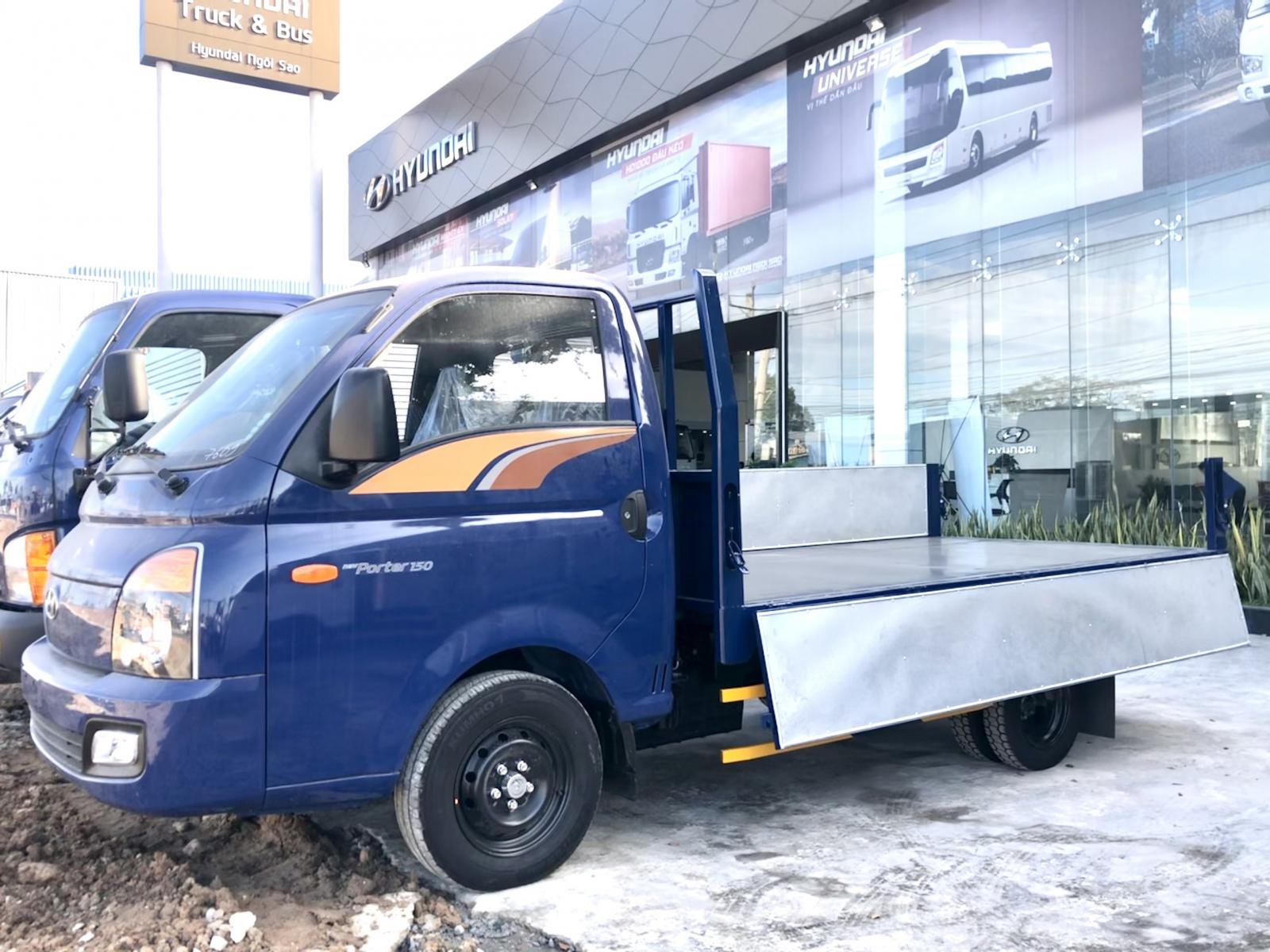 Hyundai Porter 2020 - Bán xe tải Hyundai Porter H150 thùng lửng 1.5 tấn xe thùng có sẵn giao ngay trong ngày