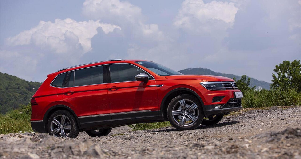 Volkswagen Tiguan 2019 - Volkswagen Tiguan Luxury nhập khẩu nguyên chiếc màu cam tặng quà khủng