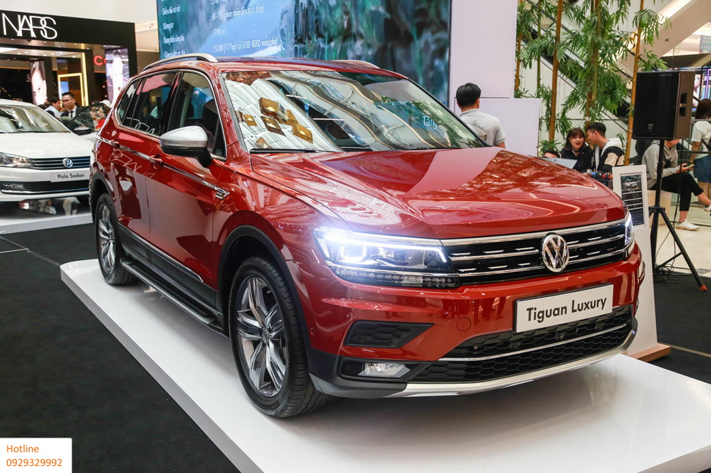 Volkswagen Tiguan 2019 - Volkswagen Tiguan Luxury nhập khẩu nguyên chiếc màu cam tặng quà khủng