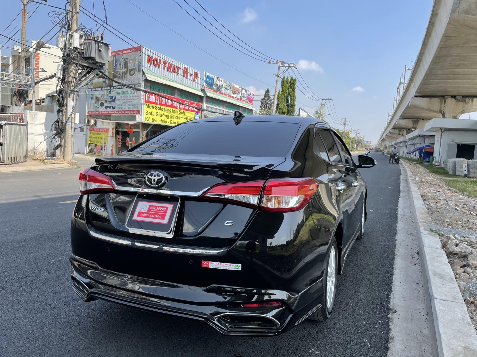 Toyota Vios 1.5G 2019 - Bán ô tô Toyota Vios 1.5G đời 2019, màu đen, trang bị full option cực chất