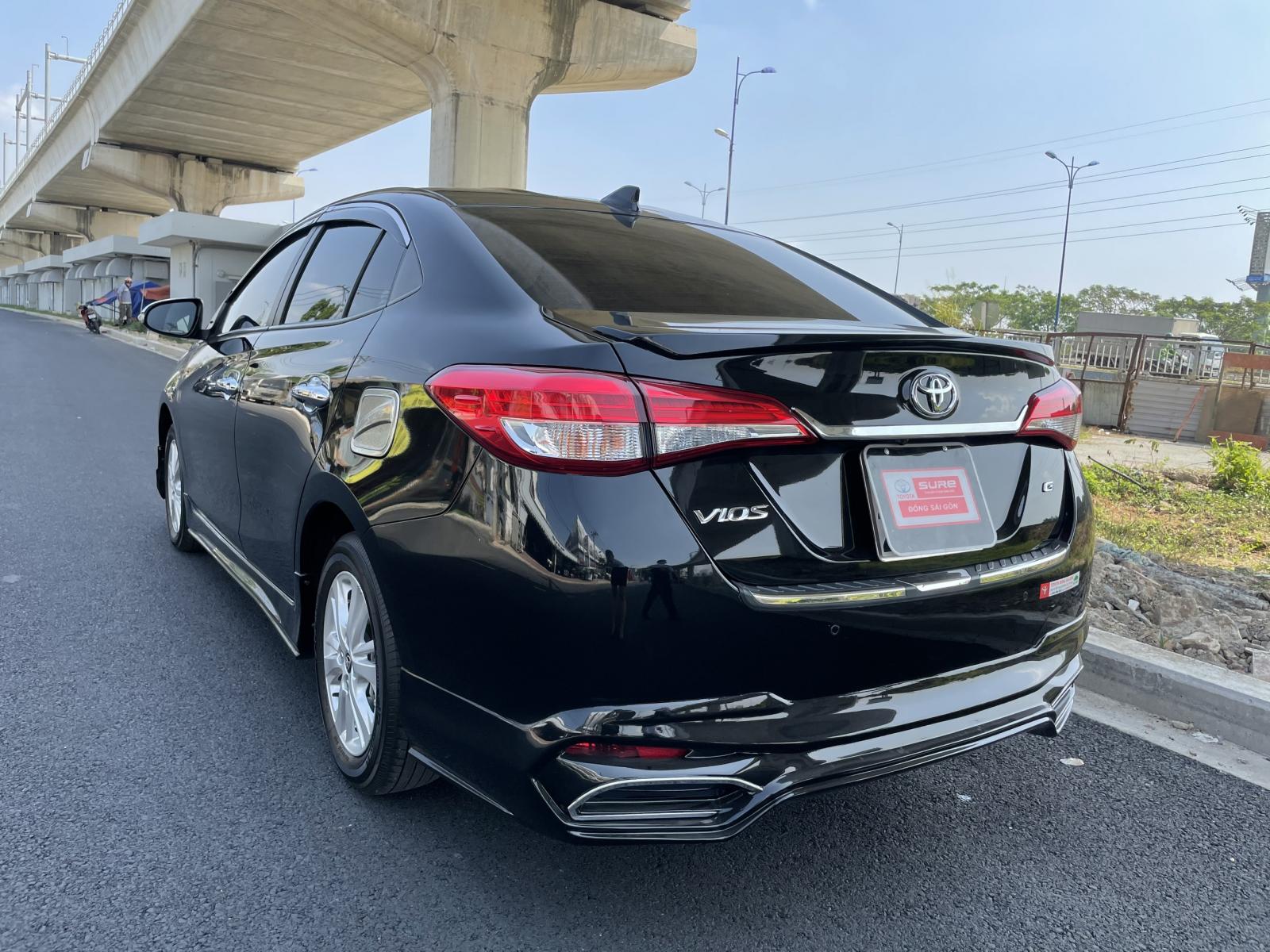 Toyota Vios 1.5G 2019 - Bán ô tô Toyota Vios 1.5G đời 2019, màu đen, trang bị full option cực chất