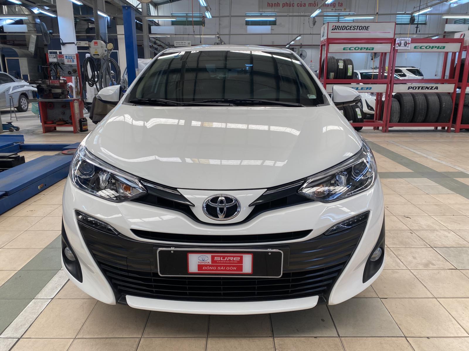 Toyota Vios 1.5G 2018 - Cần bán gấp Toyota Vios 1.5G 2018, màu trắng