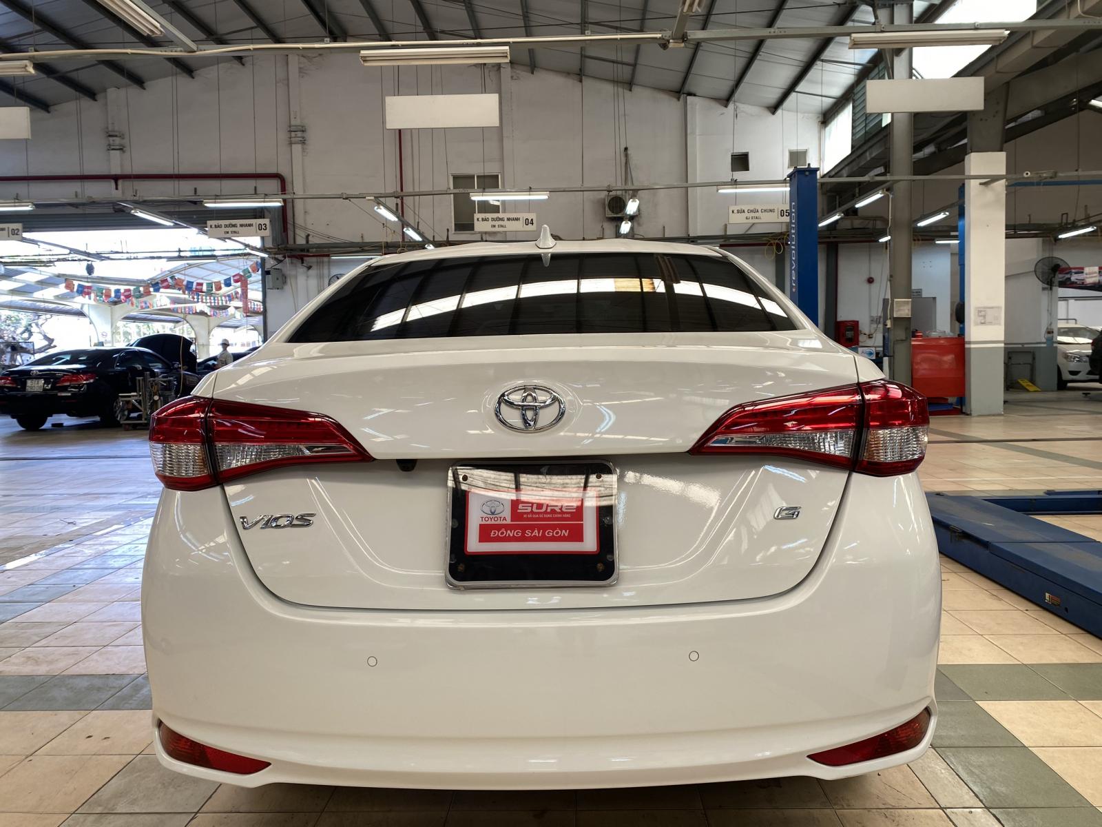 Toyota Vios 1.5G 2018 - Cần bán gấp Toyota Vios 1.5G 2018, màu trắng