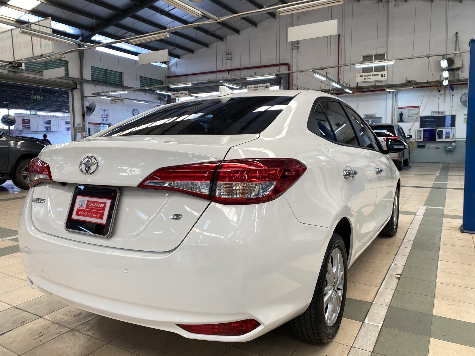 Toyota Vios 1.5G 2018 - Cần bán gấp Toyota Vios 1.5G 2018, màu trắng