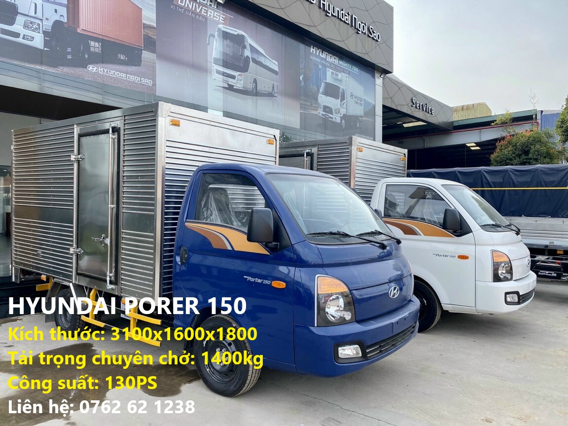 Hyundai Porter H150 2021 - Hyundai Porter 150 2021 hỗ trợ góp 80%