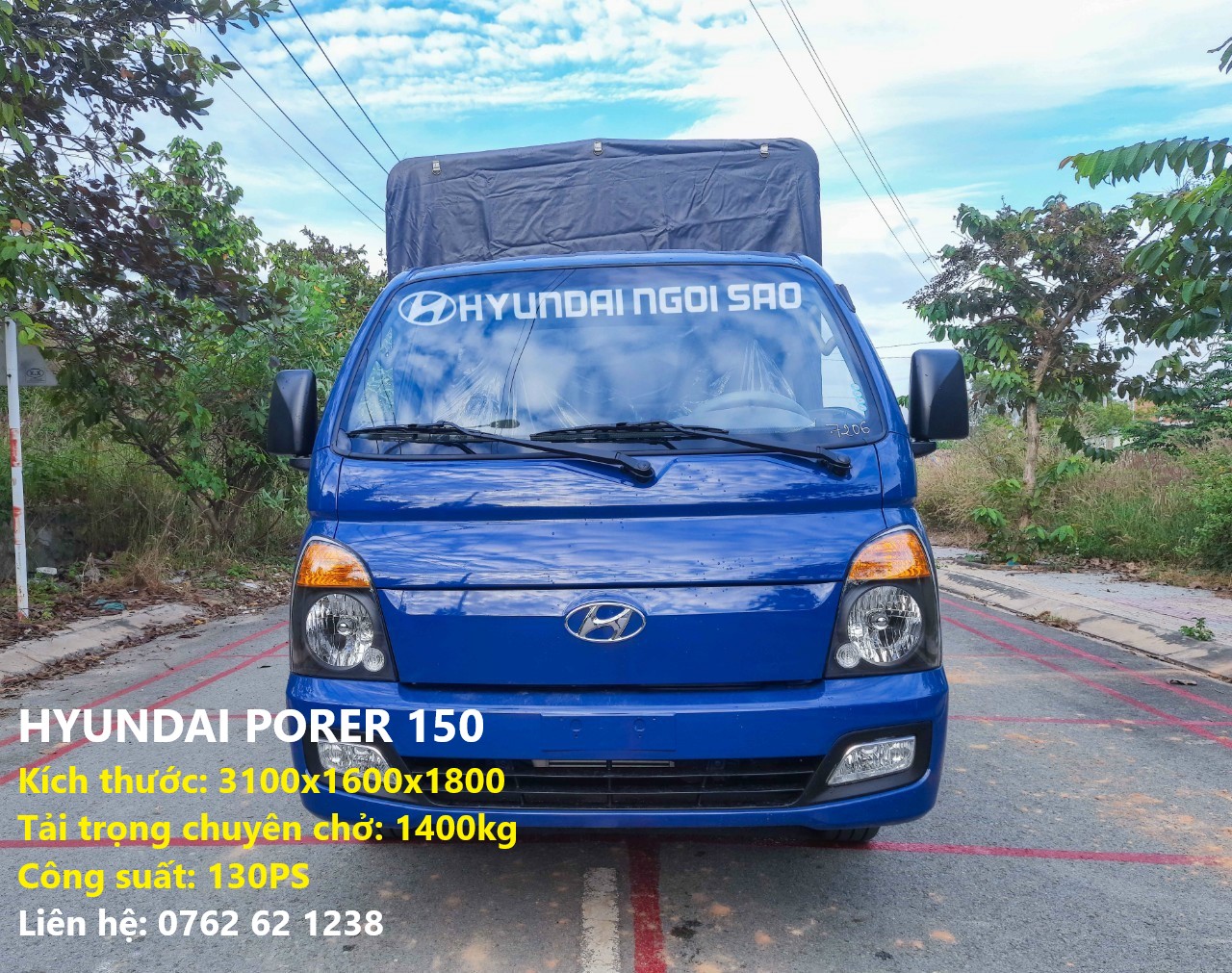 Hyundai Porter H150 2021 - Hyundai Porter 150 2021 hỗ trợ góp 80%