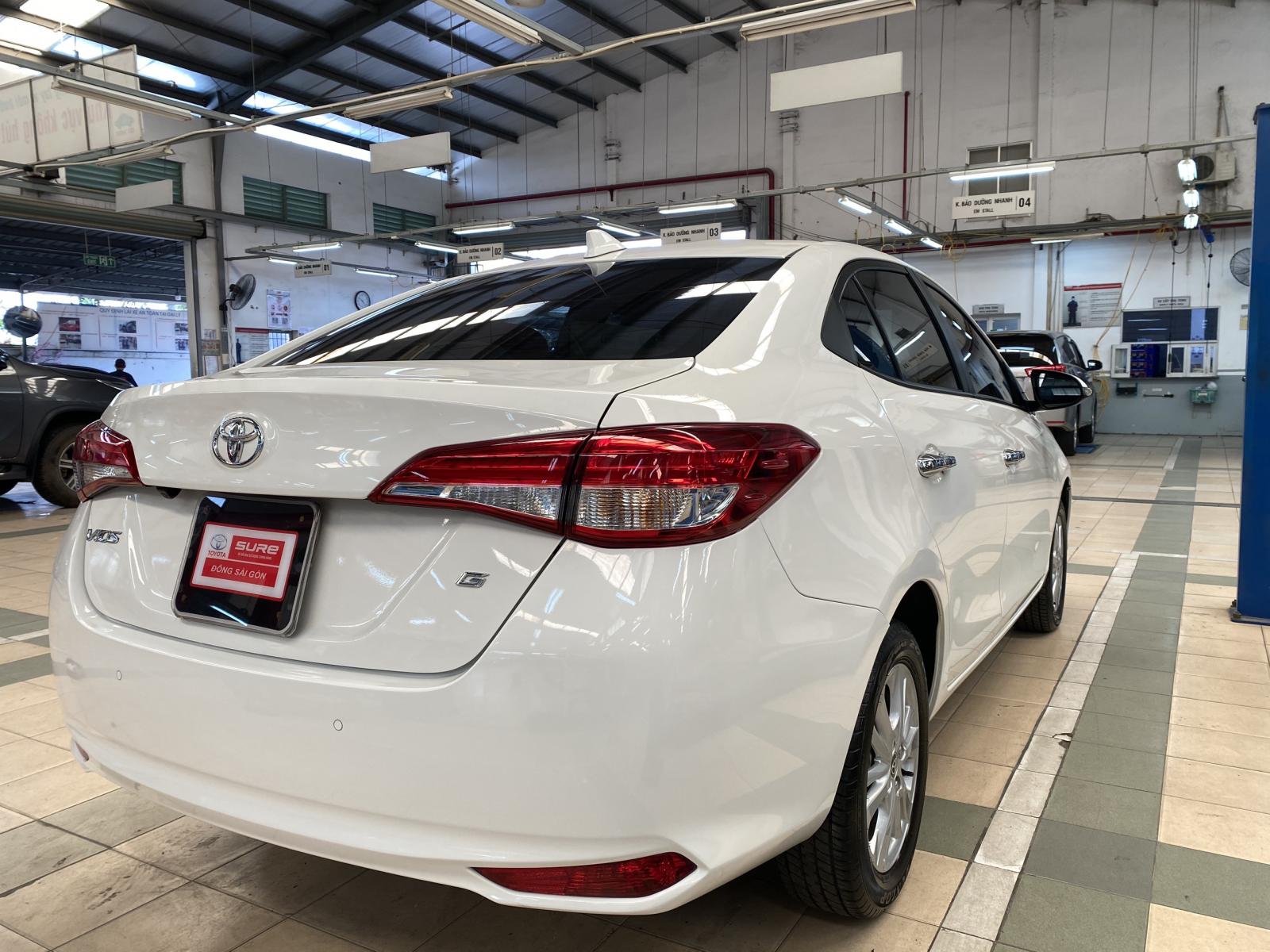 Toyota Vios 2018 - Cần bán Toyota Vios 1.5G đời 2018, màu trắng