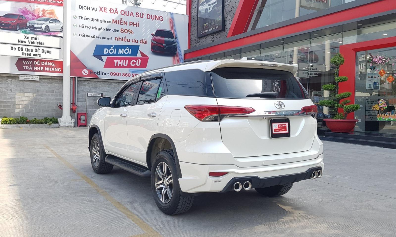 Toyota Fortuner 2.7 2017 - Bán Toyota Fortuner 2.7 sản xuất 2017, màu trắng