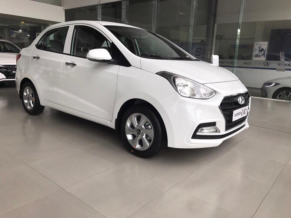 Hyundai Grand i10 2021 - Cần bán Hyundai Grand i10 đời 2021, màu trắng, 355 triệu