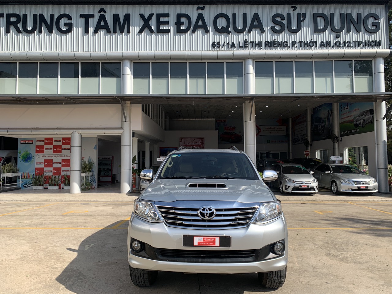 Toyota Fortuner 2.5G 2014 - Bán Toyota Fortuner 2.5G đời 2014, màu bạc, biển SG 1 đời chủ - chuẩn chỉ hơn 115.000km, 4 vỏ mới thay