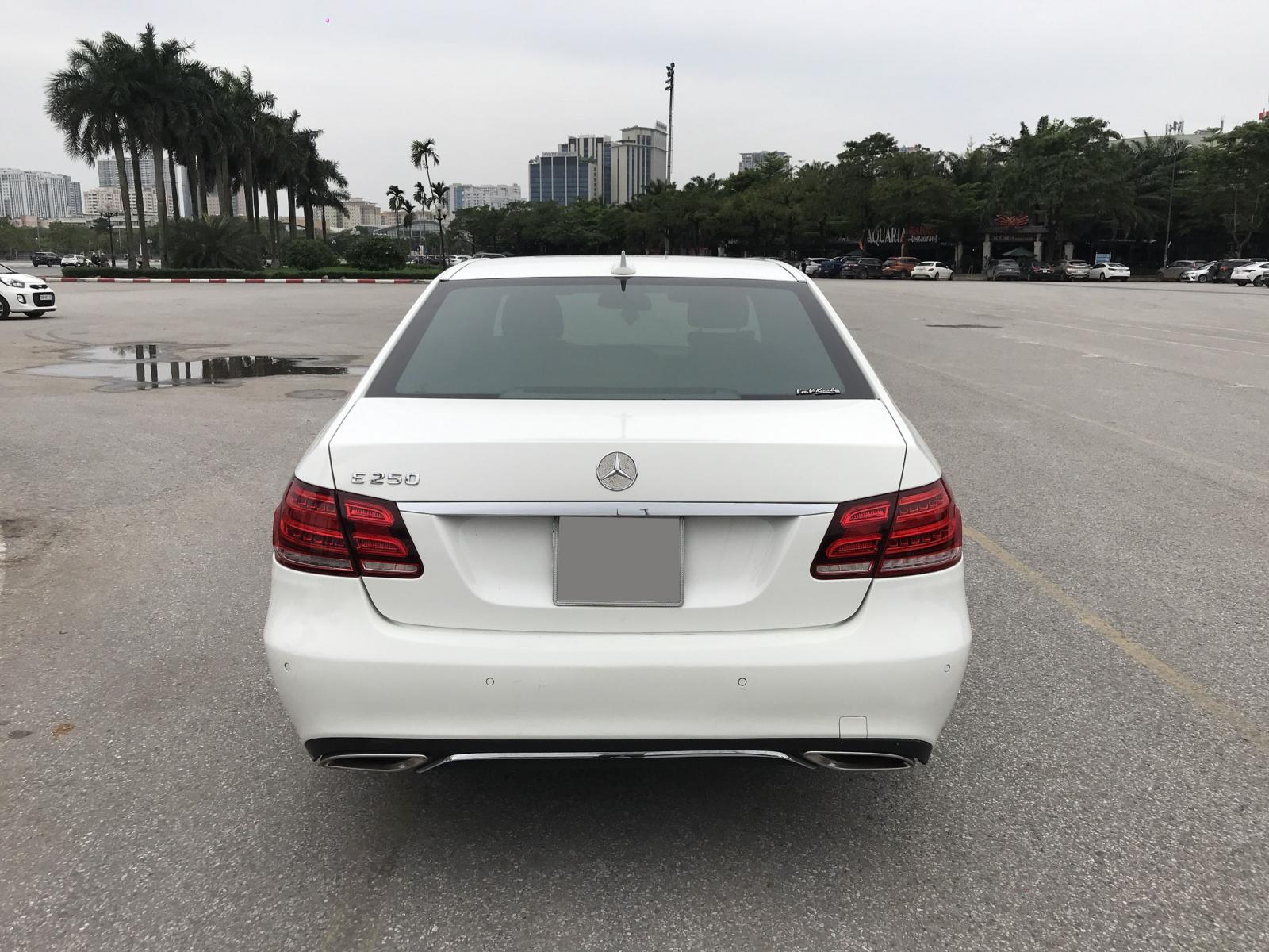 Mercedes-Benz E250 2015 - Mercedes E250 2015 màu trắng, nội thất nâu sang trọng. Chủ xe bảo dưỡng định kỳ thường xuyên