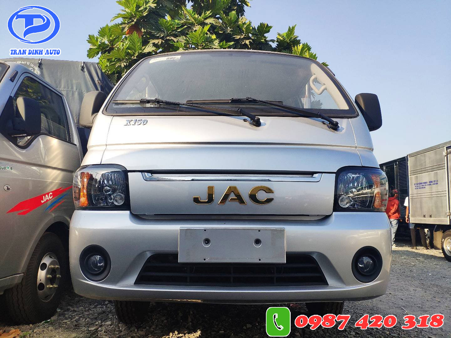 Hãng khác 2019 - Xe tải JAC X150 thùng bạc. Hỗ trợ trả góp đến 80% nhận xe ngay