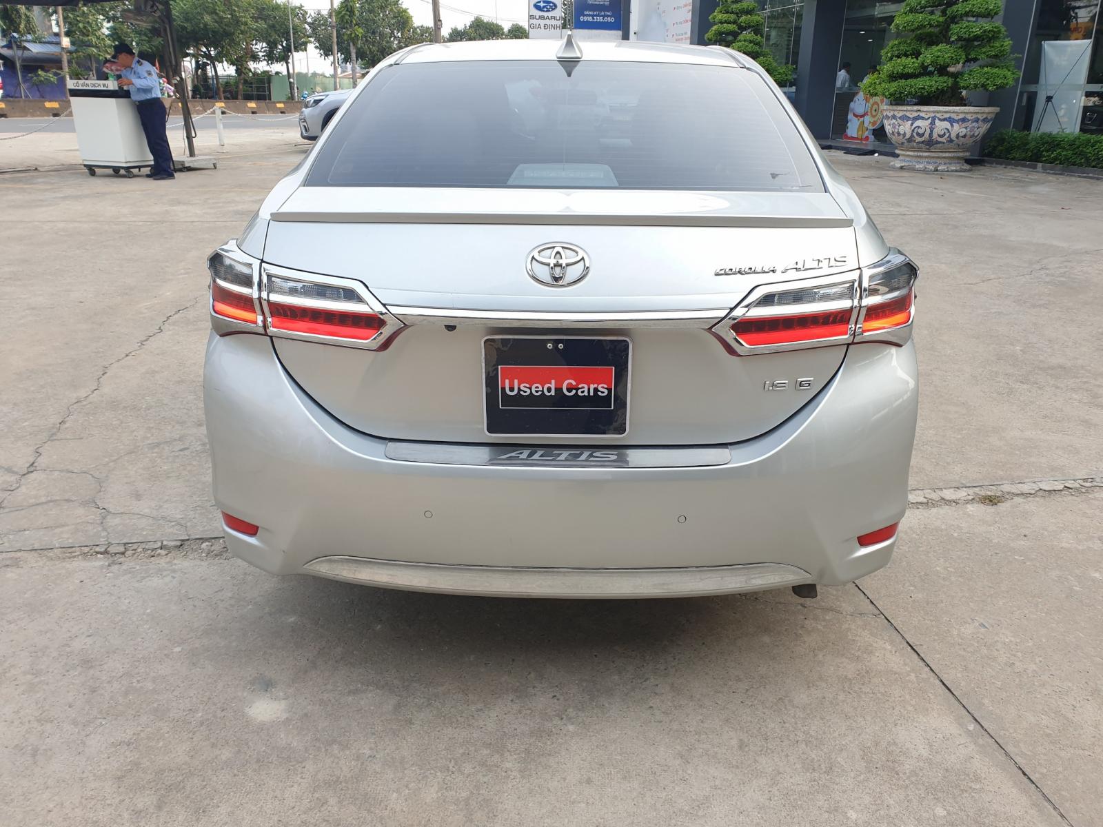 Toyota Corolla altis 1.8G AT 2018 - Xe Toyota Corolla Altis 1.8G AT đời 2018 màu bạc, biển SG - Chuẩn 34.000km - Bảo hành chính hãng