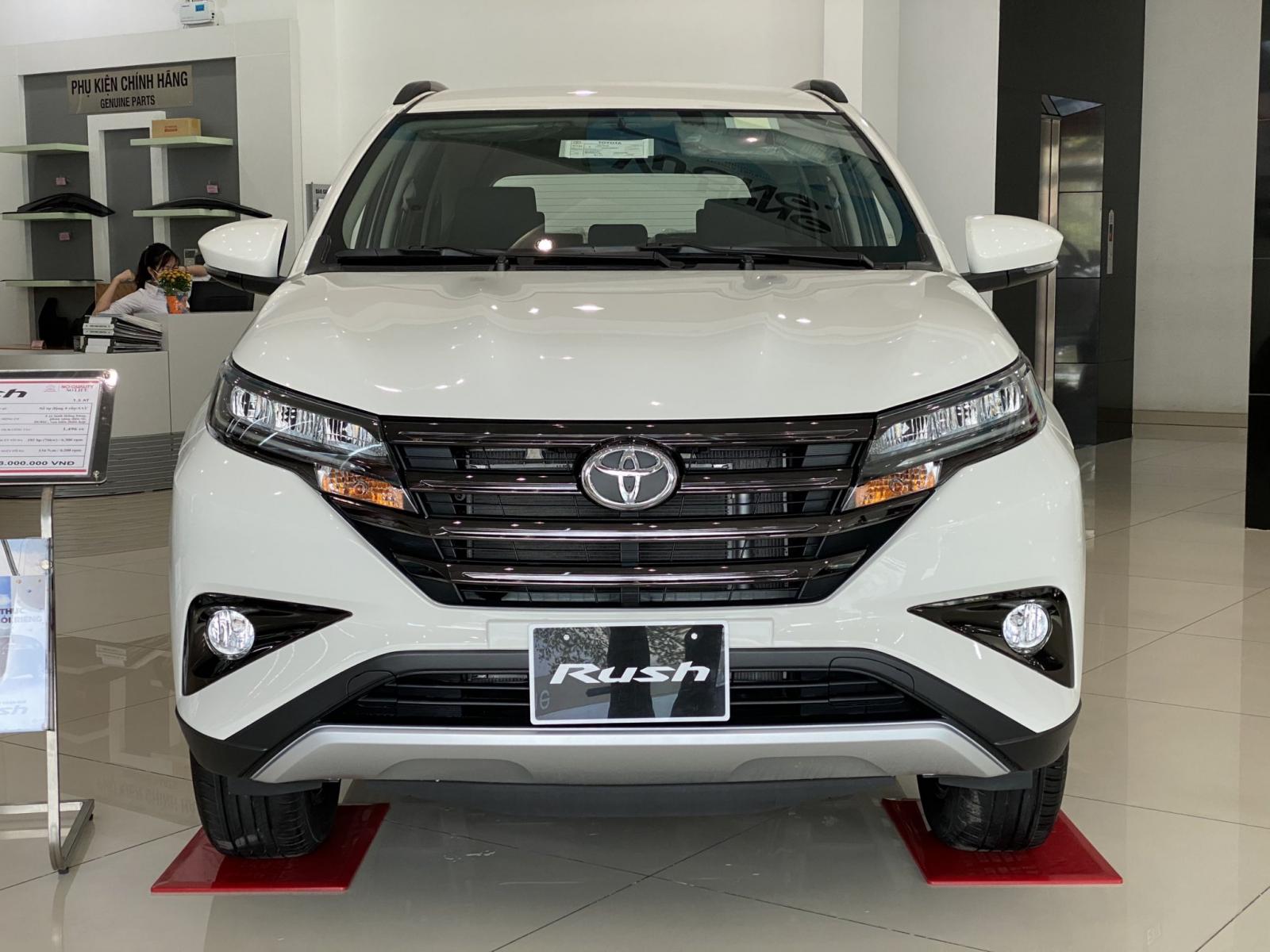Toyota Toyota khác 1.5AT 2021 - Bán xe Toyota Rush mẫu mới 2021, màu trắng,  633 triệu