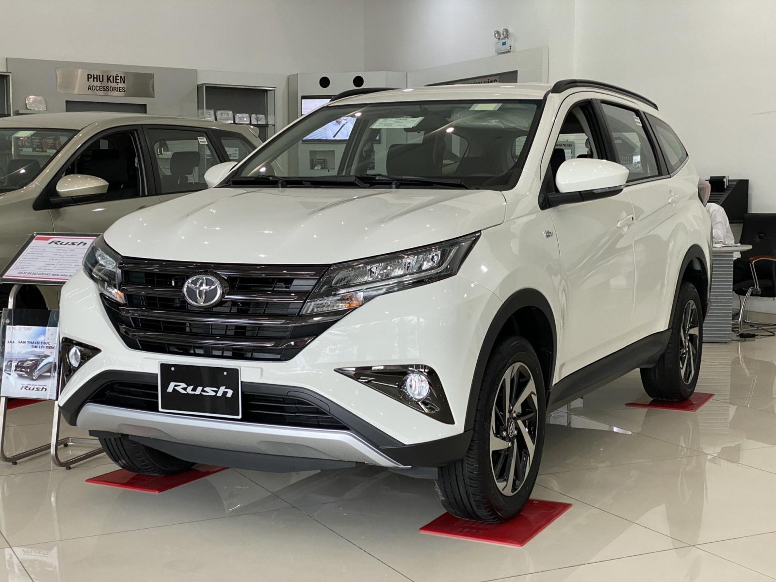 Toyota Toyota khác 1.5AT 2021 - Bán xe Toyota Rush mẫu mới 2021, màu trắng,  633 triệu