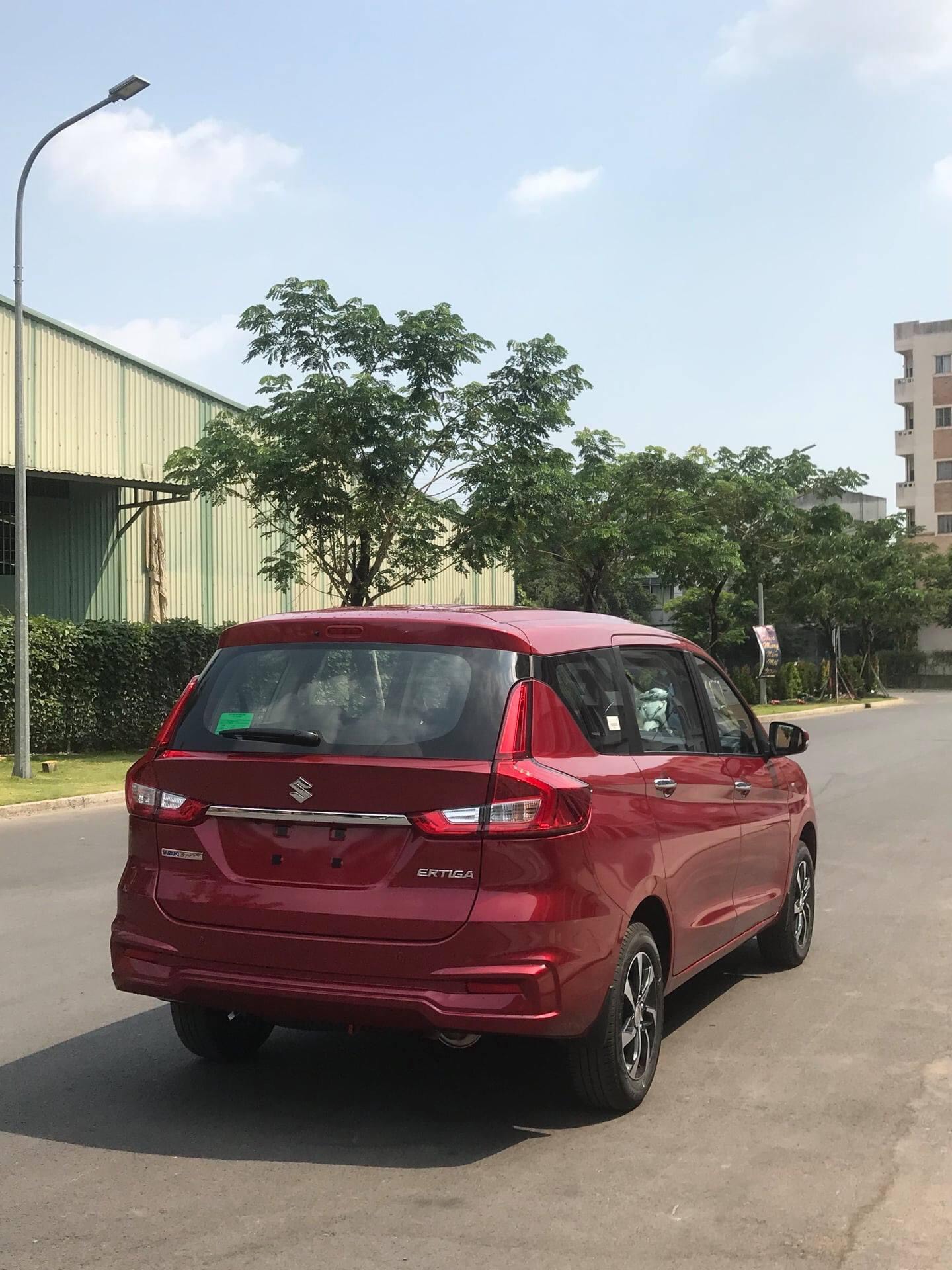 Suzuki Ertiga 2021 - Bán xe Suzuki Ertiga glx năm 2021, màu đỏ, nhập khẩu, 490tr