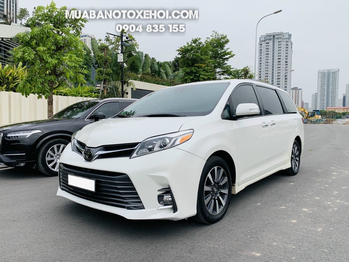 Toyota Sienna Limited 2018 - Toyota Sienna Limited 3.5 2018 màu trắng, đẹp nhất Việt Nam