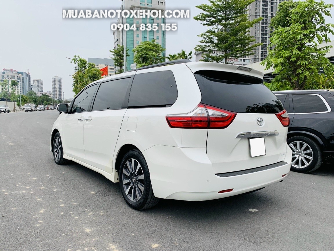 Toyota Sienna Limited 2018 - Toyota Sienna Limited 3.5 2018 màu trắng, đẹp nhất Việt Nam