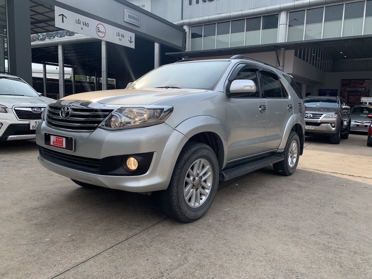 Toyota Fortuner 2.5G 2012 - Bán xe Toyota Fortuner 2.5G đời 2012, màu bạc ,BIển SG - Chạy đúng 150.000km - Giá Fix đẹp