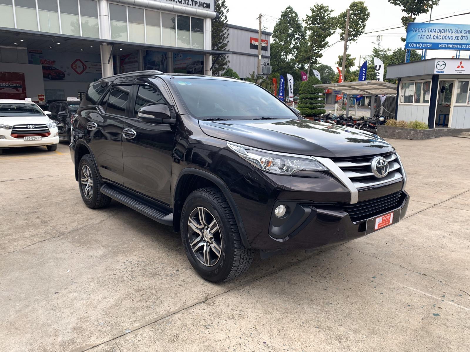 Toyota Fortuner 2.4G 2017 - Bán ô tô Toyota Fortuner 2.4G đời 2017, màu nâu