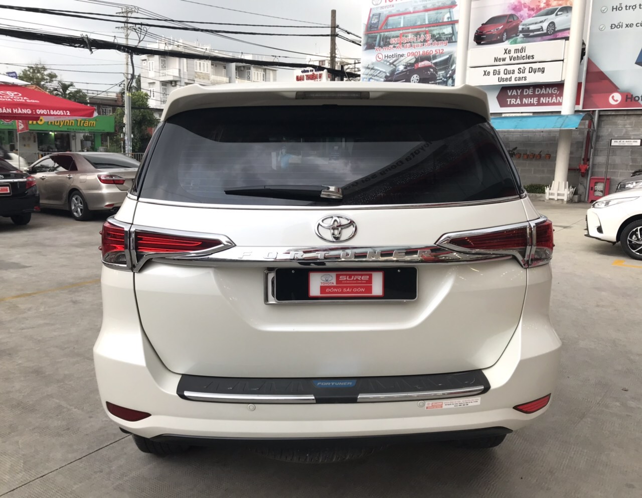 Toyota Fortuner 2.4G 2017 - Cần bán xe Toyota Fortuner 2.4G 2017, màu trắng, nhập khẩu