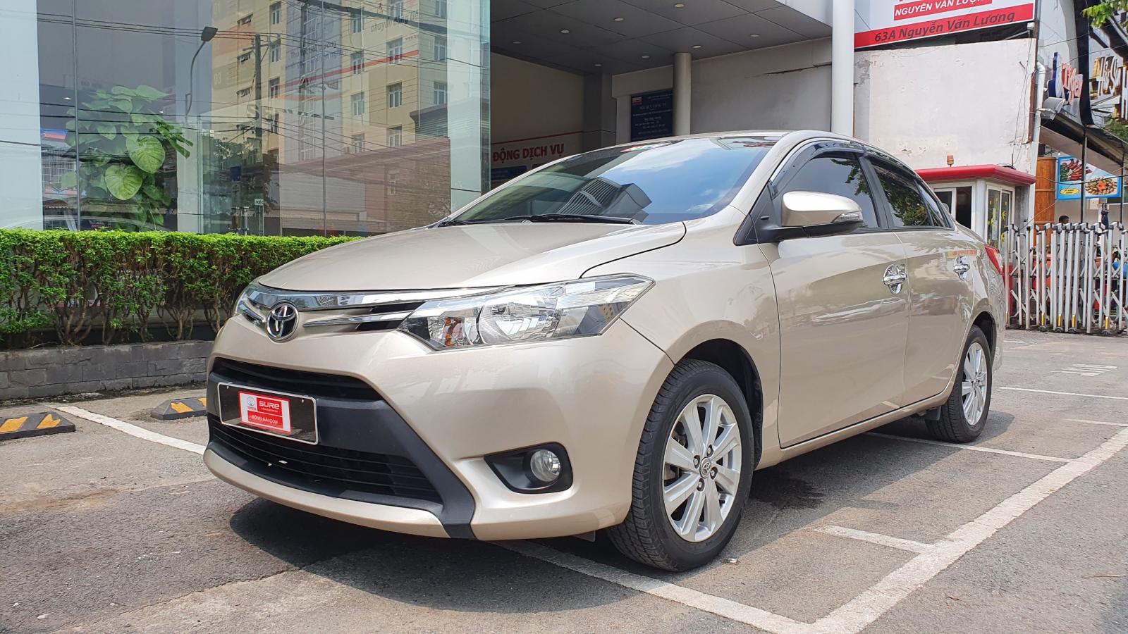 Toyota Vios 1.5 CVT 2017 - Bán ô tô Toyota Vios 1.5 CVT đời 2017, biển SG - chuẩn 71.000km - Giá fix đẹp