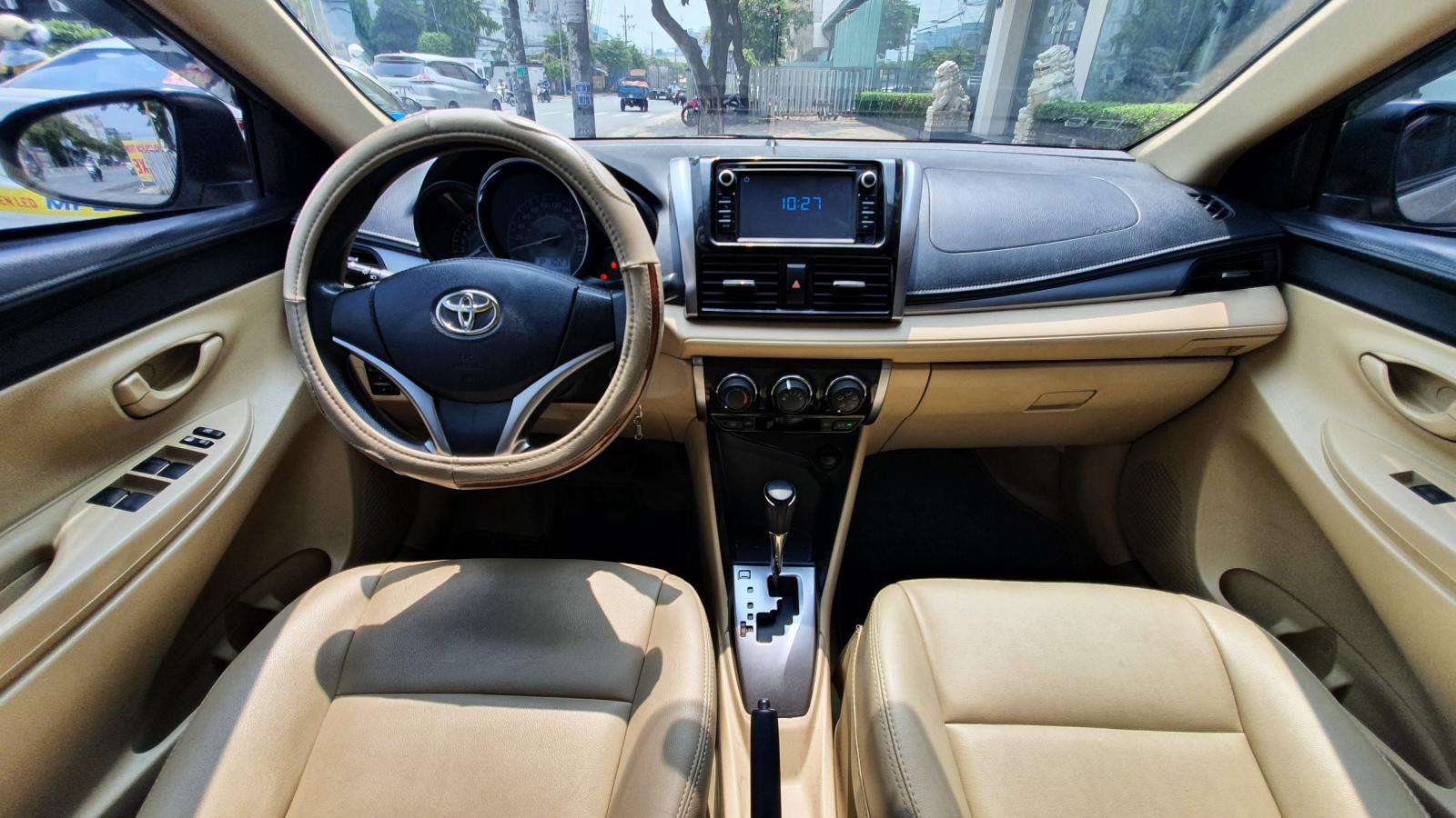 Toyota Vios 1.5 CVT 2017 - Bán ô tô Toyota Vios 1.5 CVT đời 2017, biển SG - chuẩn 71.000km - Giá fix đẹp