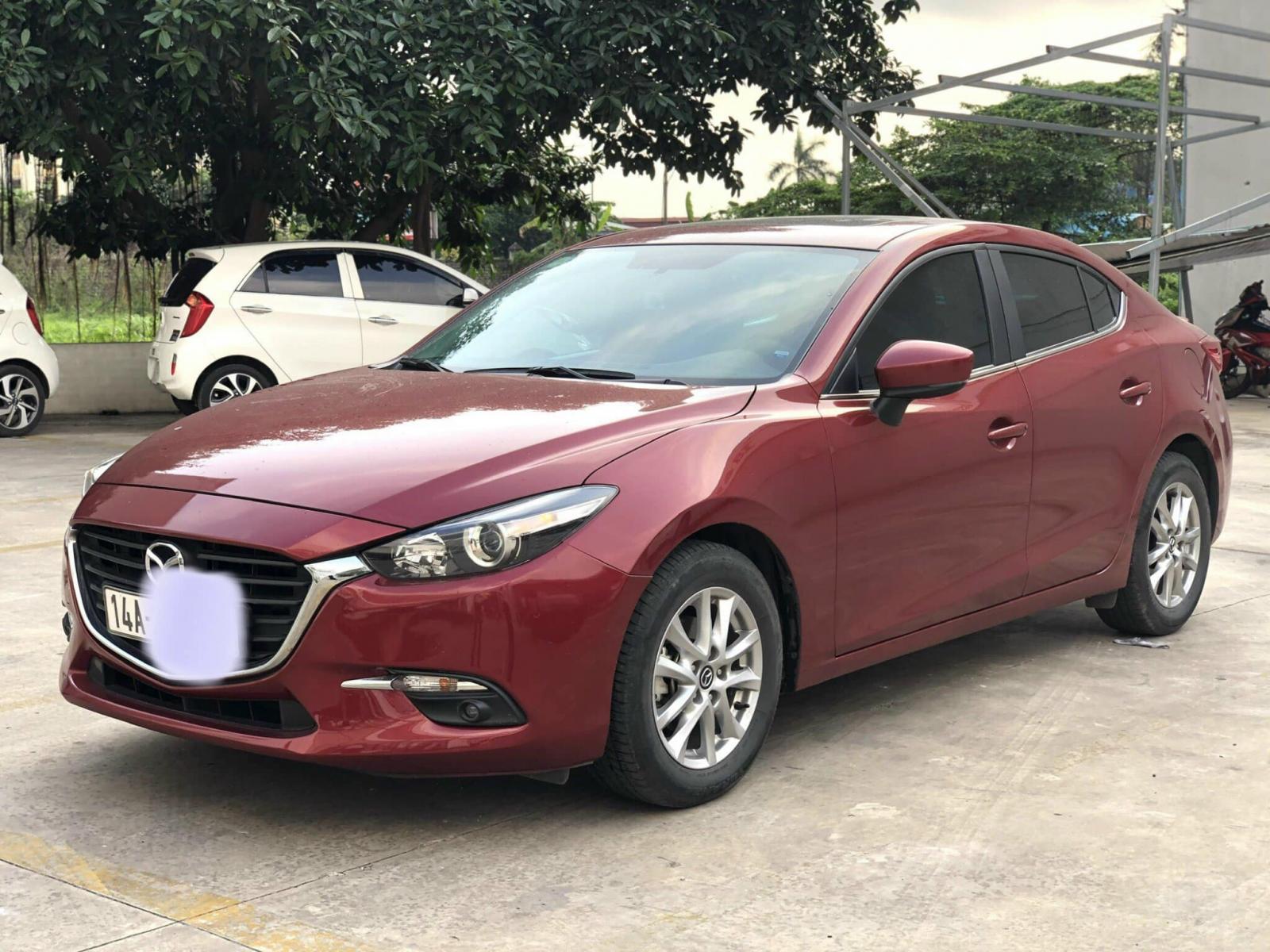 Mazda 3 2017 - Bán xe Mazda 3 màu đỏ 2017 bản Filip. Xe đẹp cam kết hãng, biển siêu đẹp