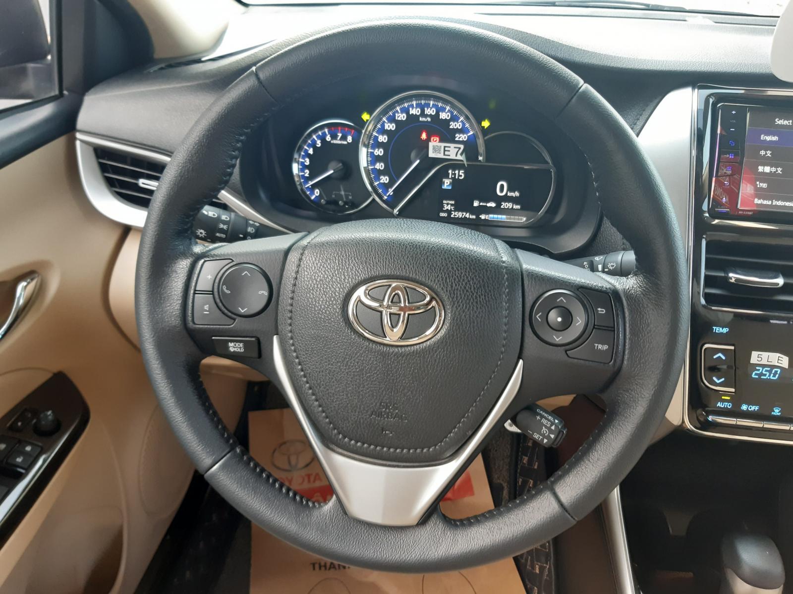 Toyota Vios 1.5 2020 - Vios G 2020 xe lướt tiết kiệm gần trăm triệu