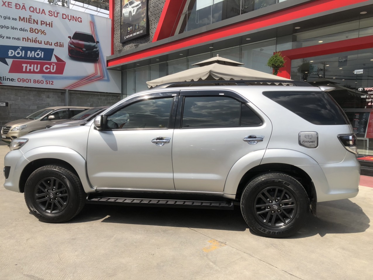 Toyota Fortuner 2.4 2016 - Fortuner máy dầu 2016 chất xe đẹp, cam kết đầy đủ/bảo hành chính hãng