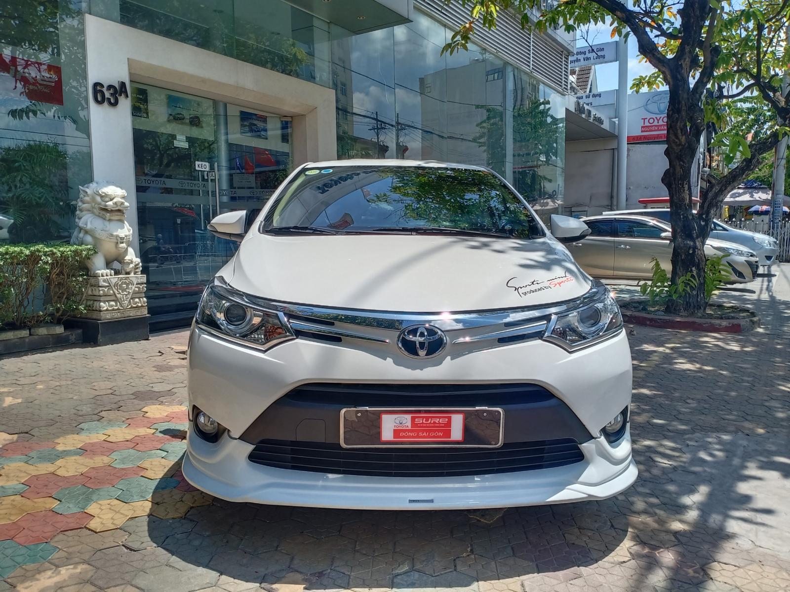 Toyota Vios TRD 2018 - Bán Toyota Vios TRD đời 2018, màu trắng