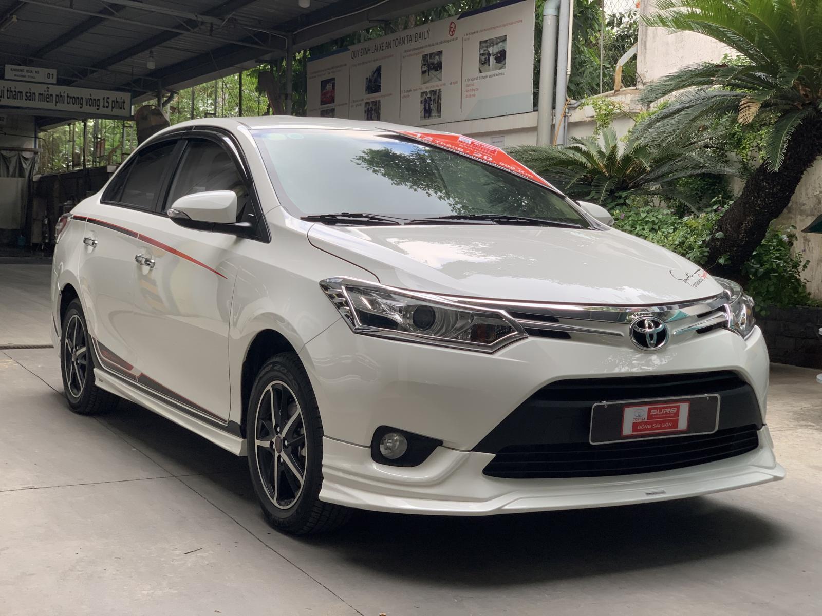 Toyota Vios 1.5G 2018 - Bán ô tô Toyota Vios 1.5G năm 2018, màu trắng