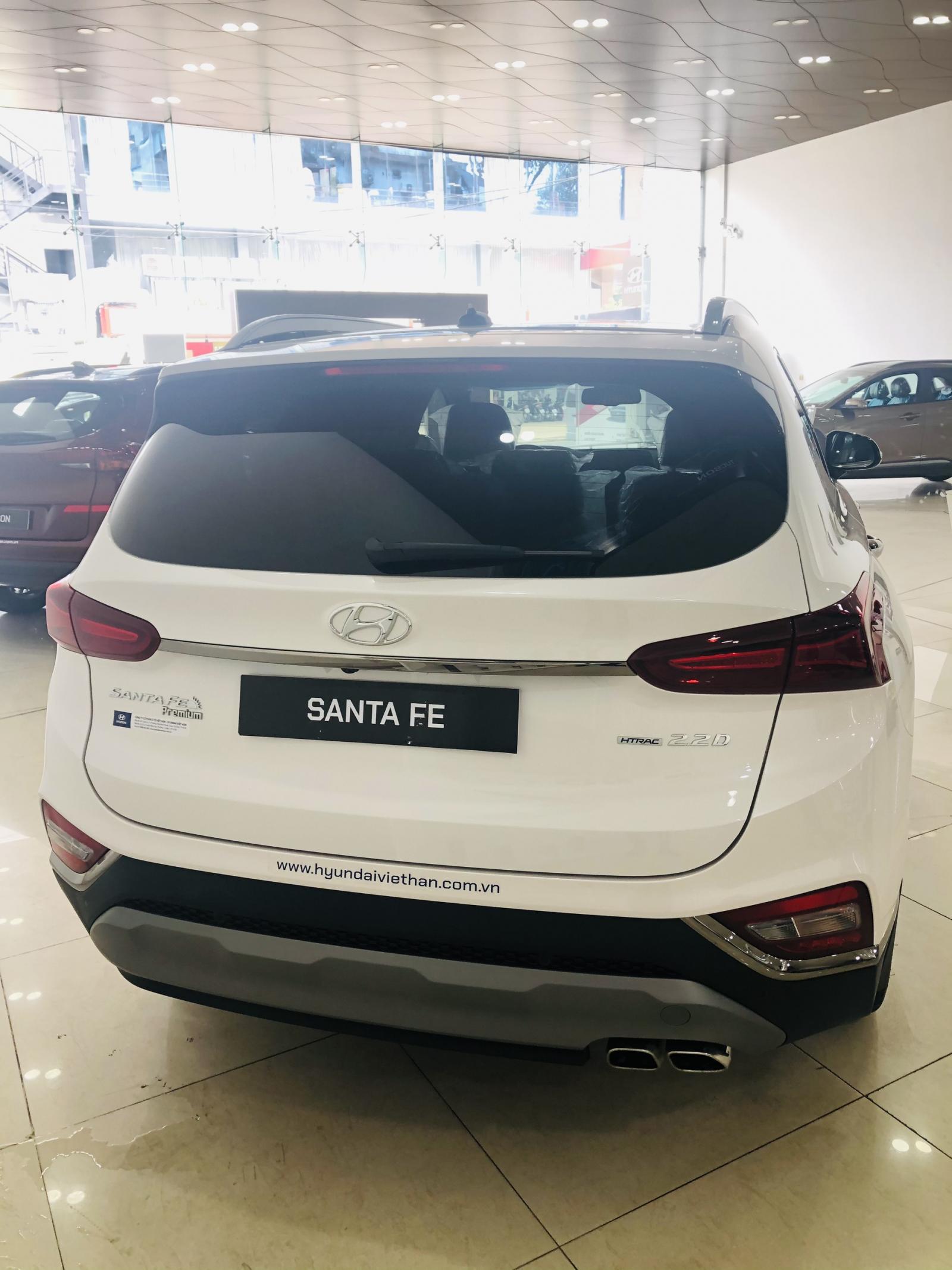 Hyundai Santa Fe 2021 - Hyundai Santafe xăng cao cấp tặng 100% phí trước bạ